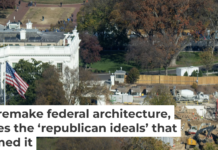 Work crews prepare for the construction of a new ballroom after the demolition of the East Wing of the White House in October 2025. Andrew Leyden/Getty Images
